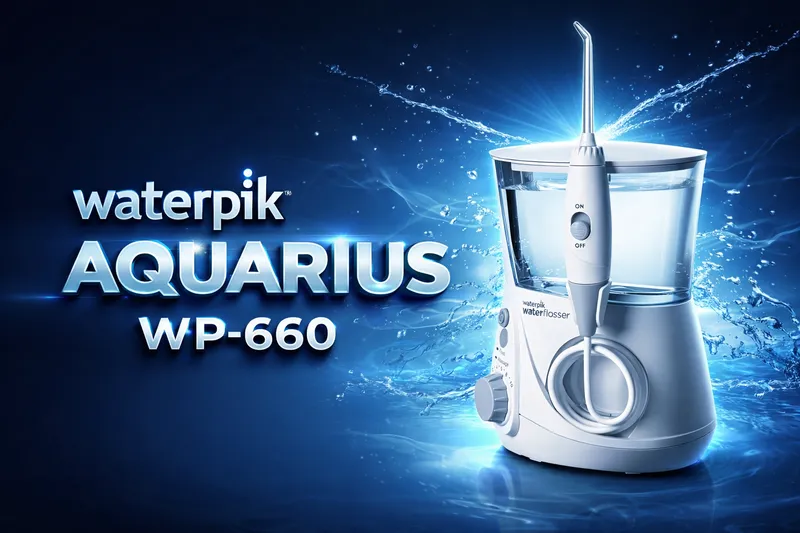 Irrigador dental y bucal Waterpik Aquarius WP 660 Ultra Profesional Water Flosser