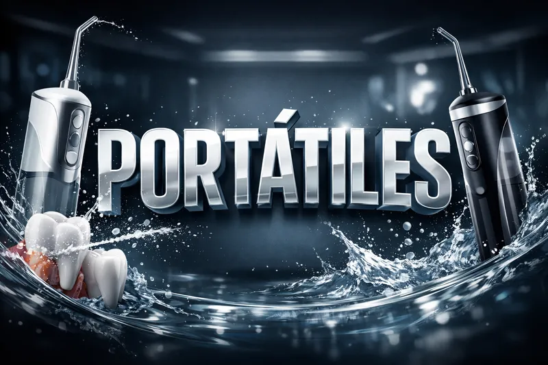 irrigador dental portatil