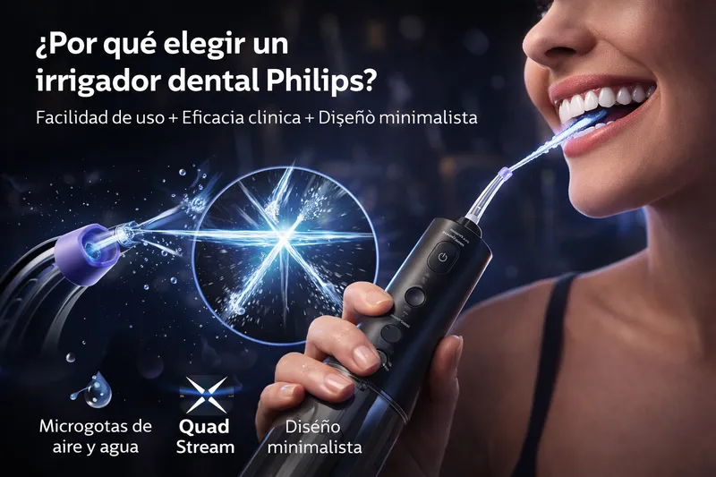 irrigador bucal philips sonicare