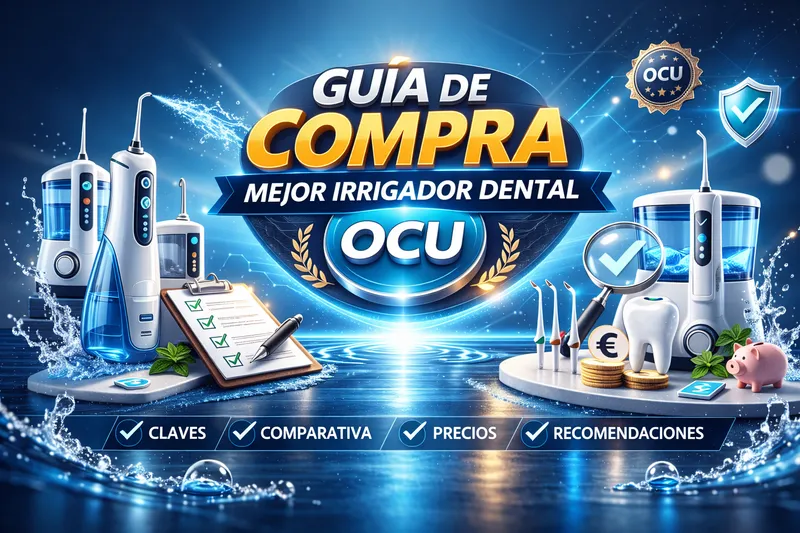 mejor irrigador dental 2022 ocu