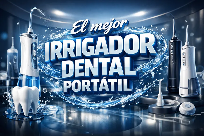 el mejor irrigador dental portátil
