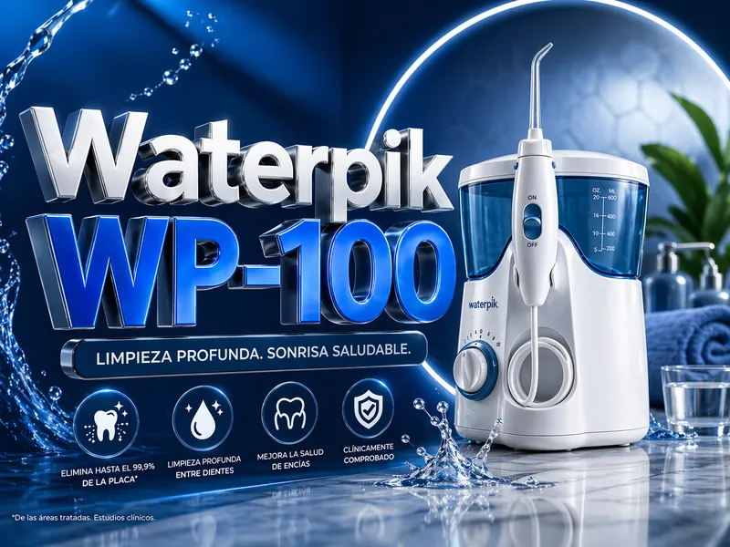 irrigador dental waterpik ultra wp 100 último modelo