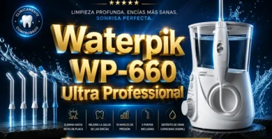 Irrigador dental y bucal Waterpik WP 660 Ultra Profesional Water Flosser