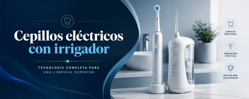 cepillos de dientes electricos con irrigador de agua a presión