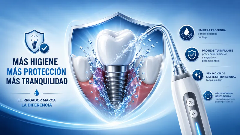 mejores irrigadores bucales para implantes dentales
