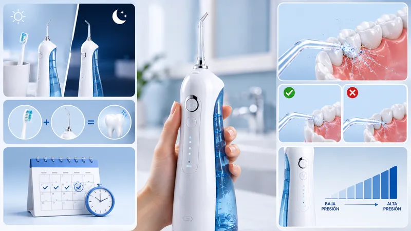 portable oral irrigator para que sirve