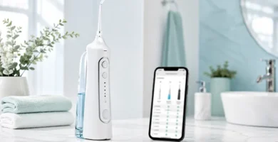 Irrigador bucal moderno comparado con alternativas de compra en Amazon España