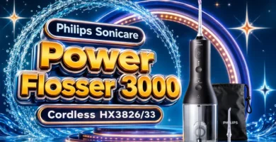 philips sonicare power flosser 3000 hx3826/33 opiniones review